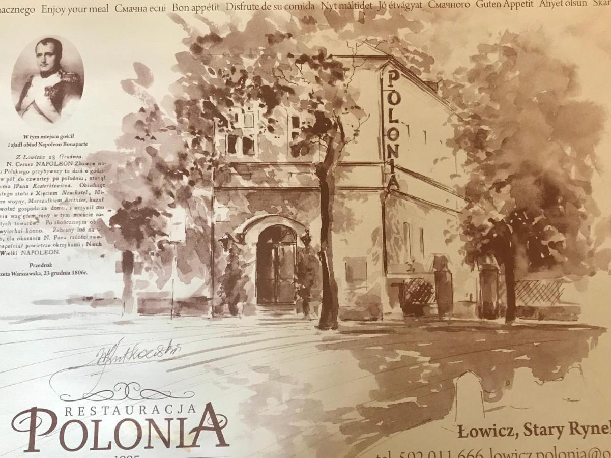 Łowicz Hotelik Polonia מראה חיצוני תמונה